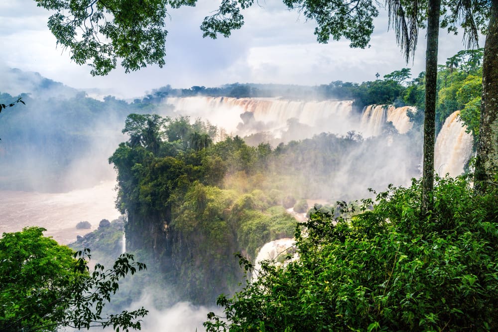 Cataratas del Iguazú en Argentina.